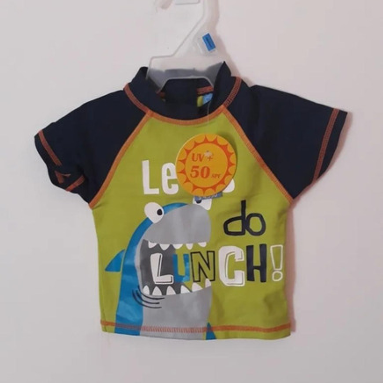 Poleras De Baño Factor Uv50 Bebes 3 Meses A 24 Meses  3
