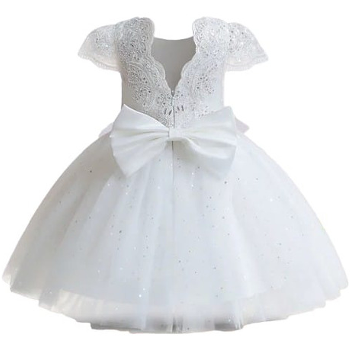 Vestido Bautizo Y Fiesta Bebe Niña Novia 1