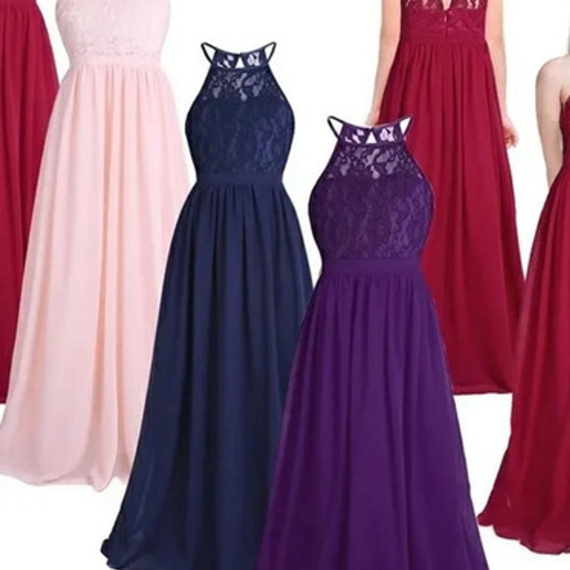 Vestido Fiesta Niñas, Gala, 5 Años A 14 Años 4