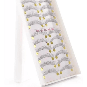 Pestañas Postizas 14 Mm ( 10 Pares)