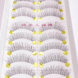 Pestañas Postizas 14 Mm ( 10 Pares)