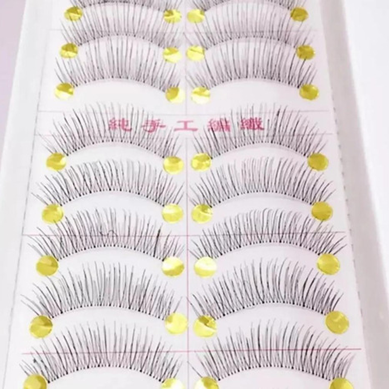 Pestañas Postizas 14 Mm ( 10 Pares) 2