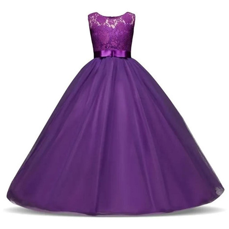 Vestido Niña, Bautizo, Gala, Paje, Princesa, Fiesta, Matrimo 7