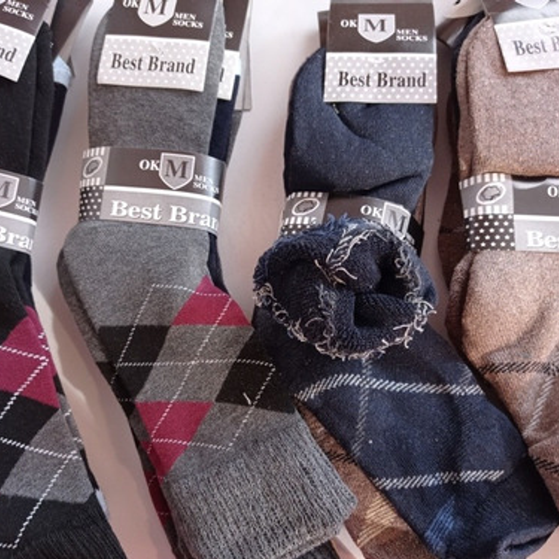 Pack De 3 Pares De Calcetines Hombre Angora Lana De Oveja 4