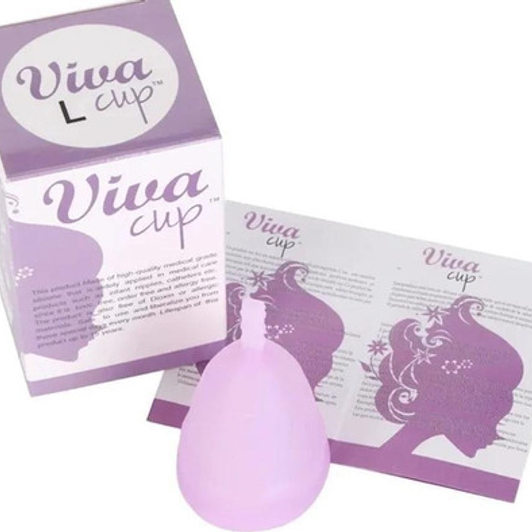 10 Copas Viva Cup+caja+ Manual+ Copa+ Envio Gratis 2