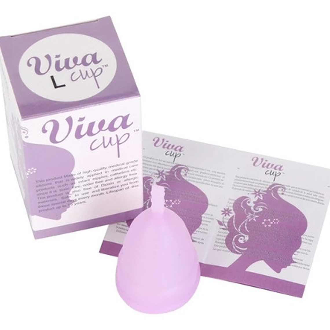 Copa Viva Cup + Caja + Manual Talla L 1