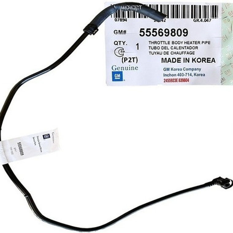 Cañeria De Agua Termostato Para Chevrolet Cruze 1.8 Original 1