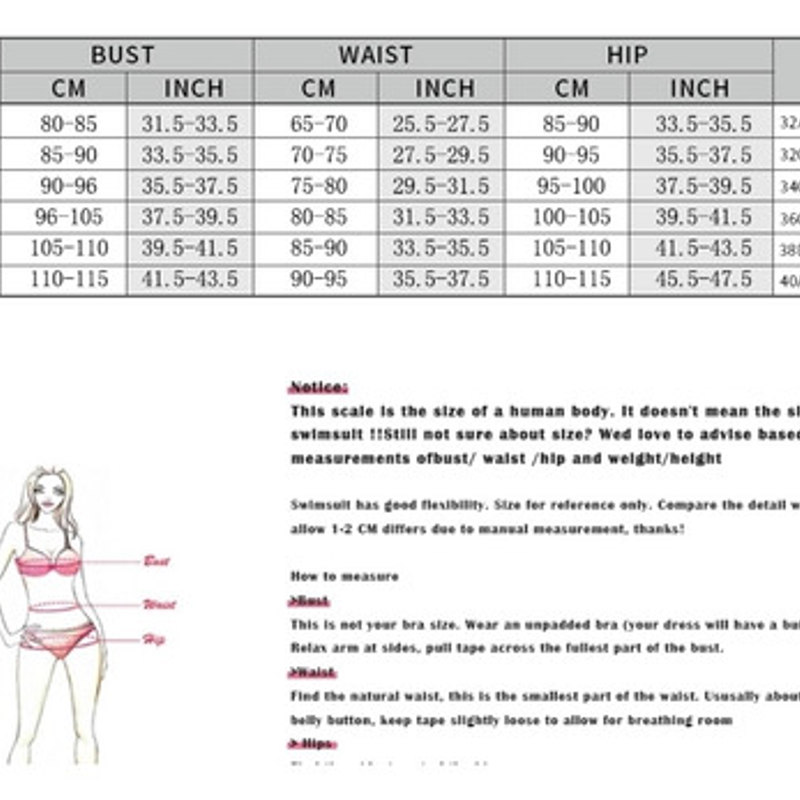 Traje De Baño Multicolor Pe 4