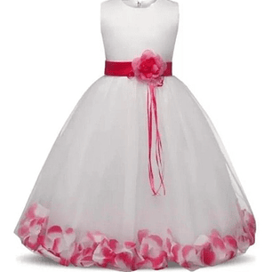 Vestido Fiesta Y Bautizo Bebe / Niña Talla 1 A Talla 12.