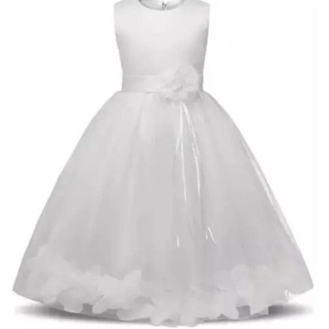 Vestido Fiesta Y Bautizo Bebe / Niña Talla 1 A Talla 12. 2