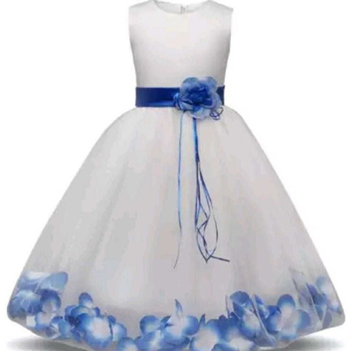 Vestido Fiesta Y Bautizo Bebe / Niña Talla 1 A Talla 12. 5