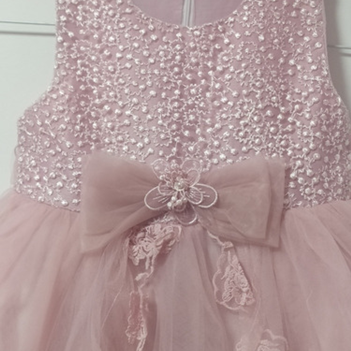 Vestido Niña Fiesta, Bautizo, Comunión, Talla 2 A Talla 8. 4