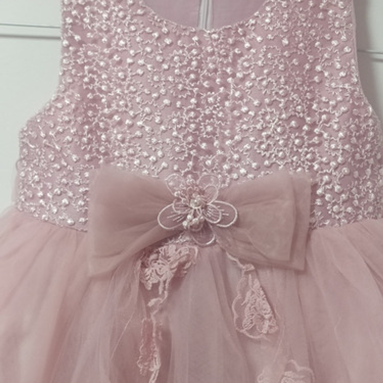 Vestido Niña Fiesta, Bautizo, Comunión, Talla 2 A Talla 8. 4