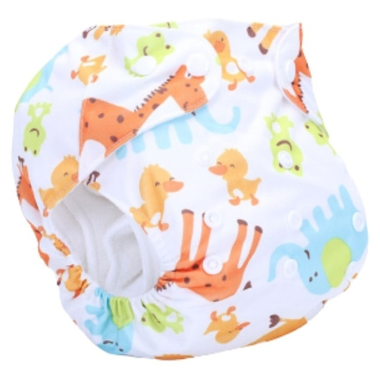 5 Pañales Ecológicos + 5 Insertos Microfibra 3 Capas 9