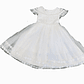 Vestido Niña Fiesta, Bautizo Talla 2 A Talla 4 - Miniatura 1