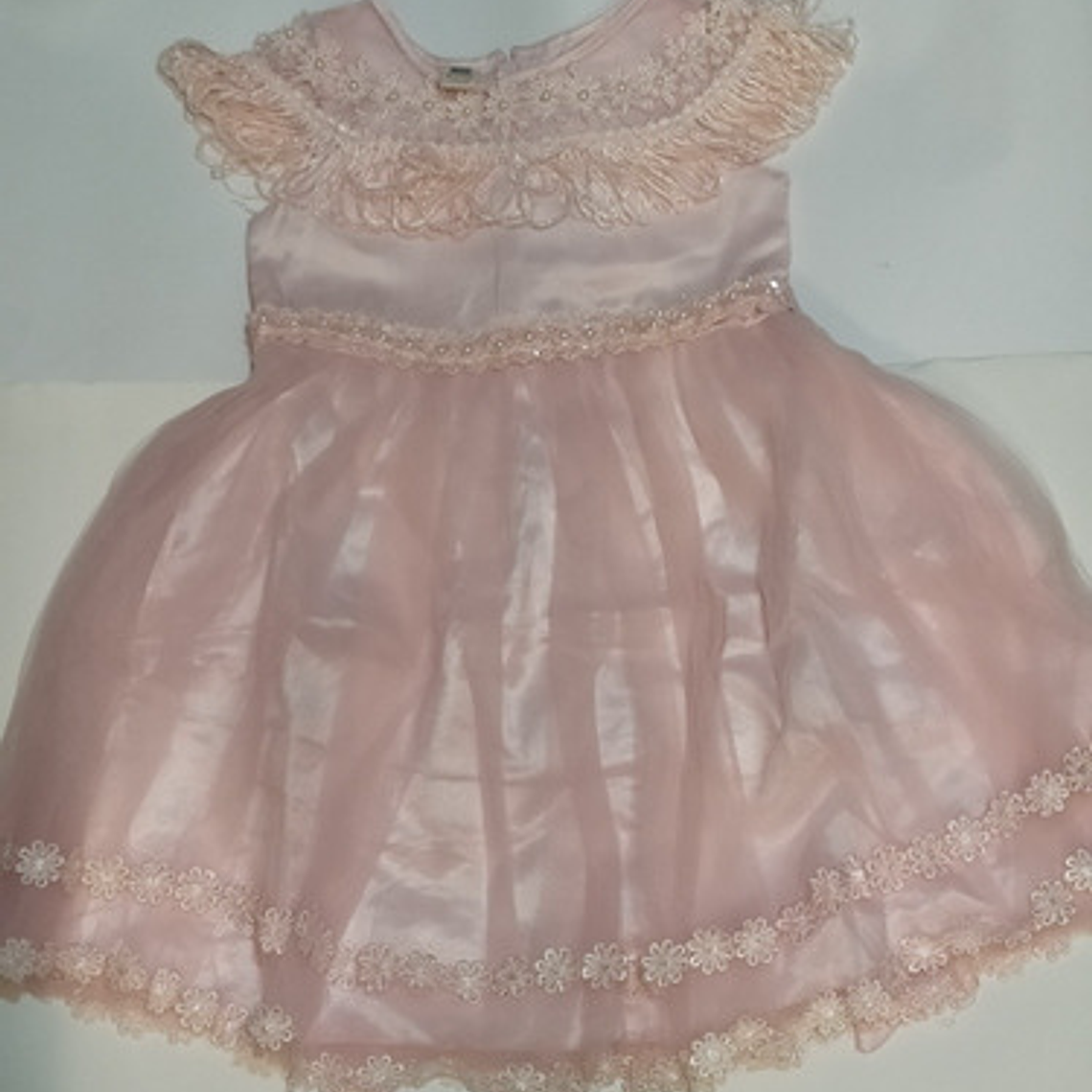 Vestido Niña Fiesta, Bautizo Talla 2 A Talla 4 2