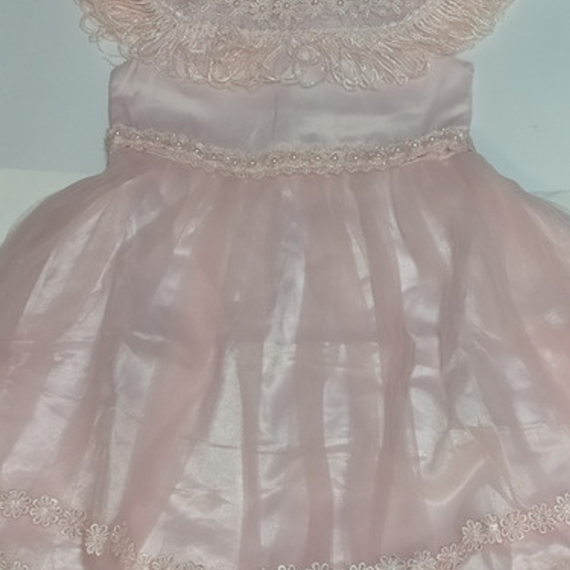 Vestido Niña Fiesta, Bautizo Talla 2 A Talla 4 4