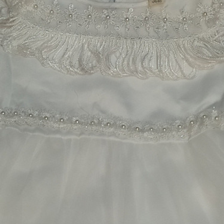 Vestido Niña Fiesta, Bautizo Talla 2 A Talla 4 8