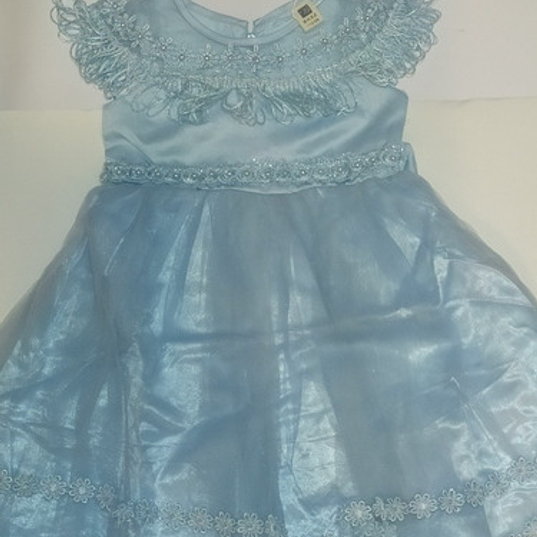 Vestido Niña Bautizo Fiesta Etc Talla 2 A Talla 8 1