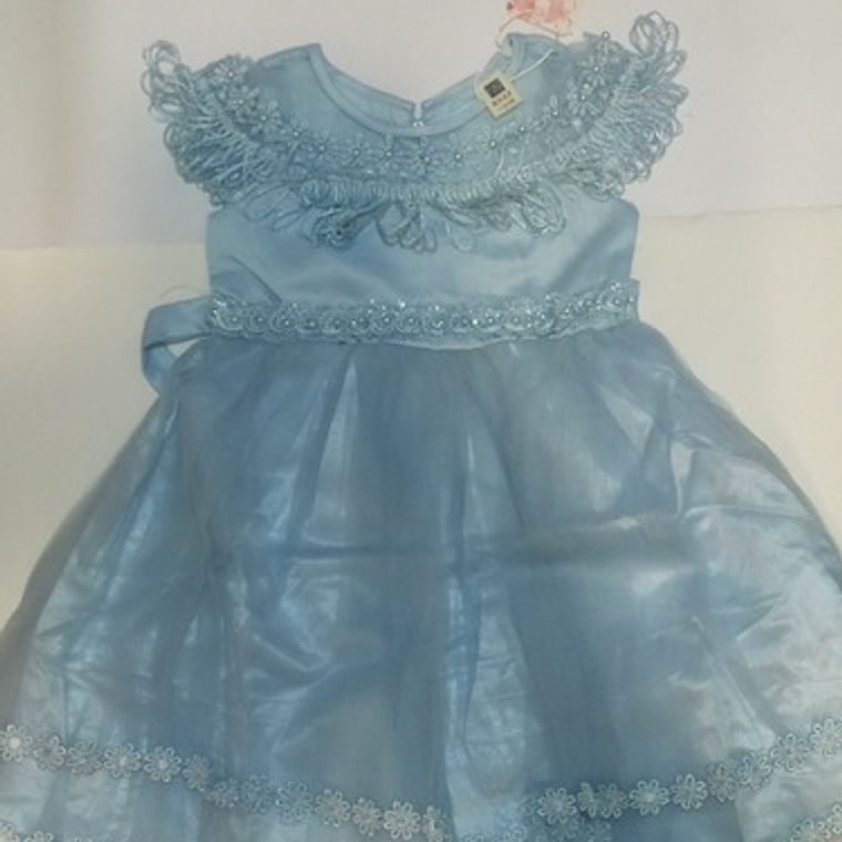 Vestido Niña Bautizo Fiesta Etc Talla 2 A Talla 8 3