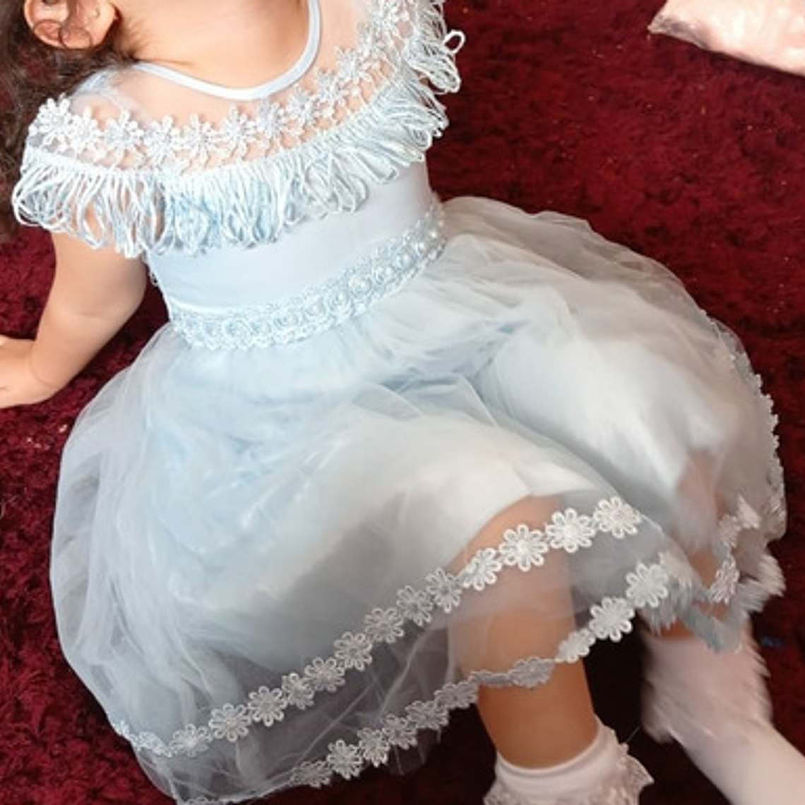 Vestido Fiesta Niñas Talla 2 A Talla 8 2