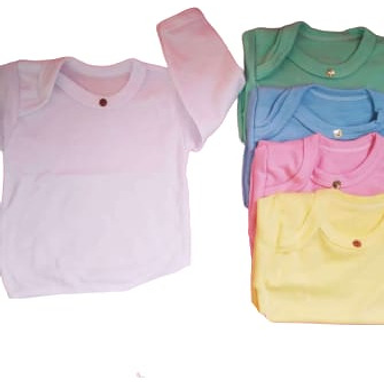 Camiseta Bebé Algodón (pack De 6) 3