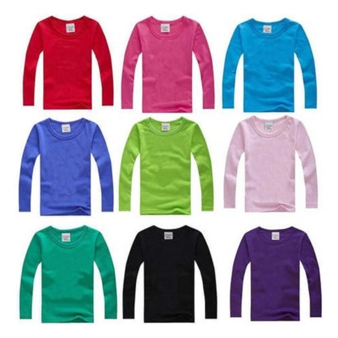 3 Camisetas De Polar De Niñ@s Calentitas Invierno 6