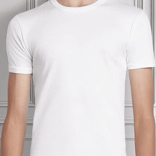 Camiseta Algodon Niño Manga Corta Pack De 6