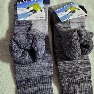 12 Pares Calcetines Térmicas Grueso Invierno