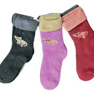 12 Pares Calcetines De Mujer Gruesos Especial Invierno