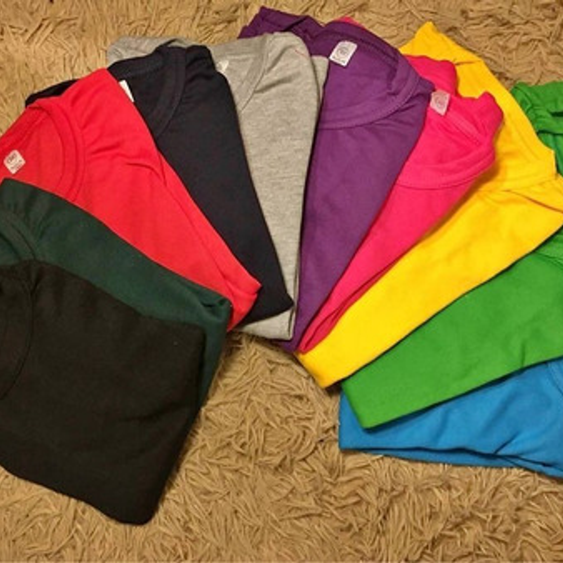 Camisetas Algodon Niñ@s Pack De 6 3