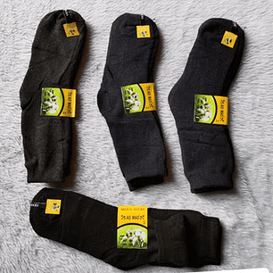 12 Pares Calcetines Gruesos De Hombre