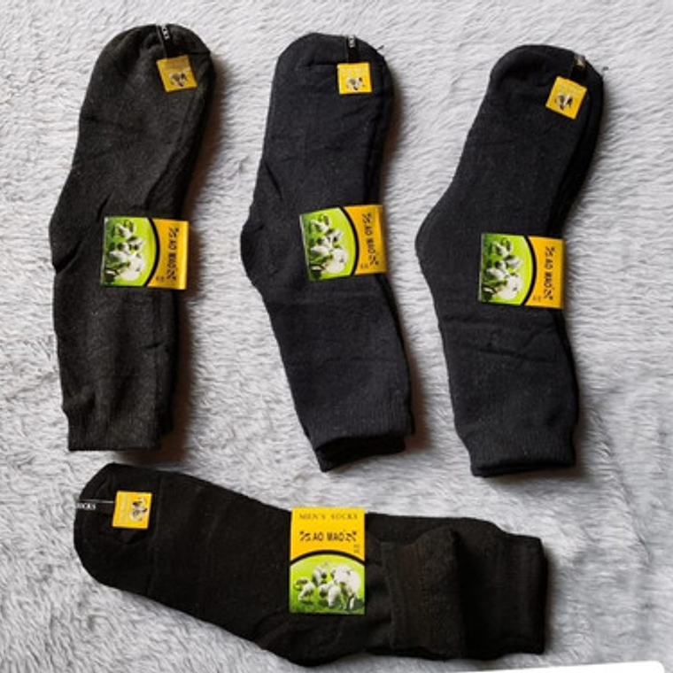 12 Pares Calcetines Gruesos De Hombre 1