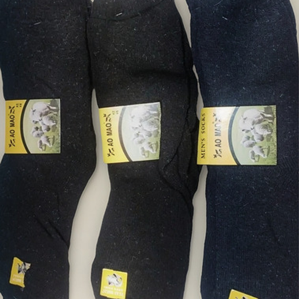 12 Pares Calcetines De Hombre Gruesos De Invierno 1