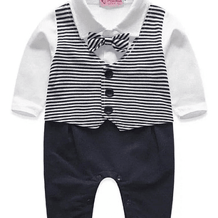 Traje Bautizo Bebe Niño 3 Meses A 24 Meses