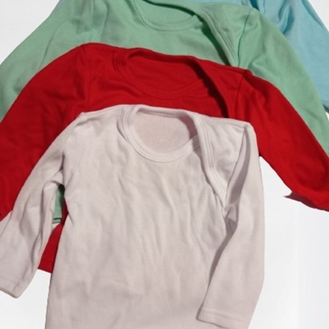 6 Camisetas De Algodón De Bebé+6 Panty De Bebe 100% Nacional 11