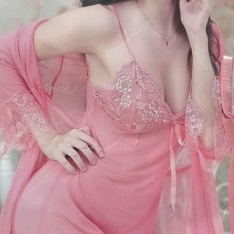 Babydolls Erotico + Bata Delicada + Colaless 12