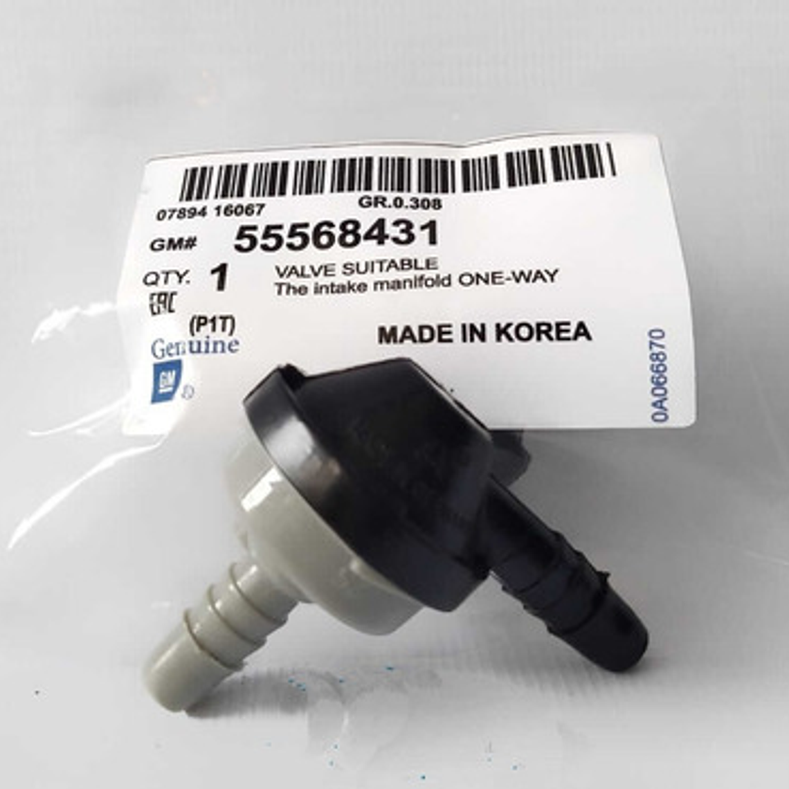 Válvula Check Pvc Para Chevrolet Sonic Cruze Tracker 1