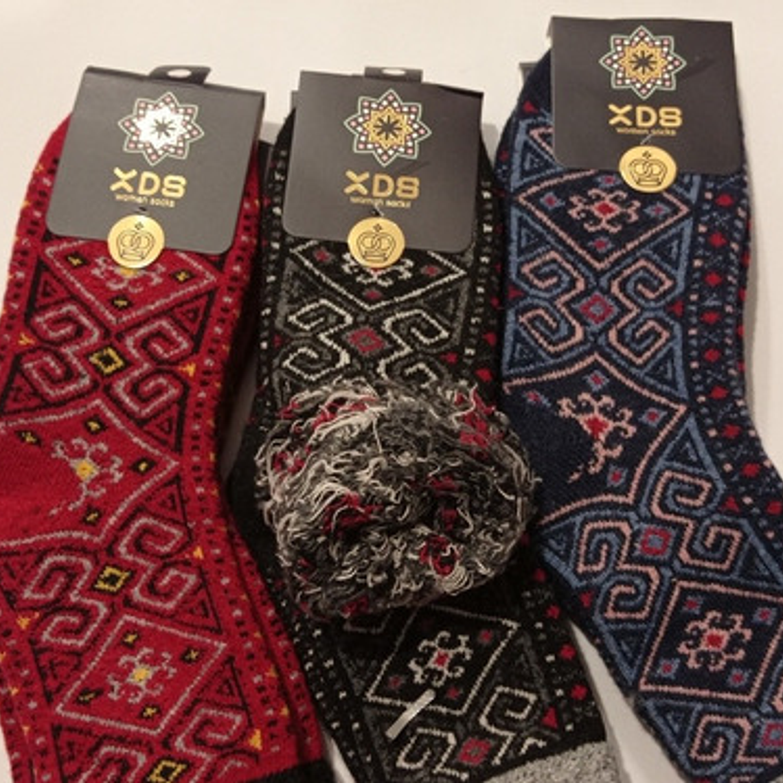 Pack 24 Pares Calcetines De Mujer ( Angora Lana De Oveja)  5