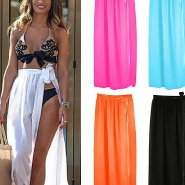 Pareo De Playa, Salida De Baño Traje De Baño  2