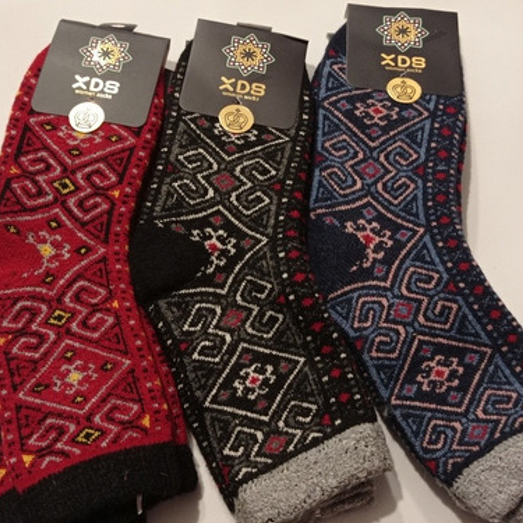 Pack 6 Pares Calcetines De Angora ( Lana De Oveja) Mujer 5