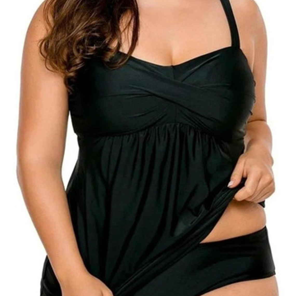 Tankini Talla Grande Negro 2