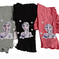 Pack 3 Calzas De Niña Algodón Primavera Verano Elsa Frozen - Miniatura 1