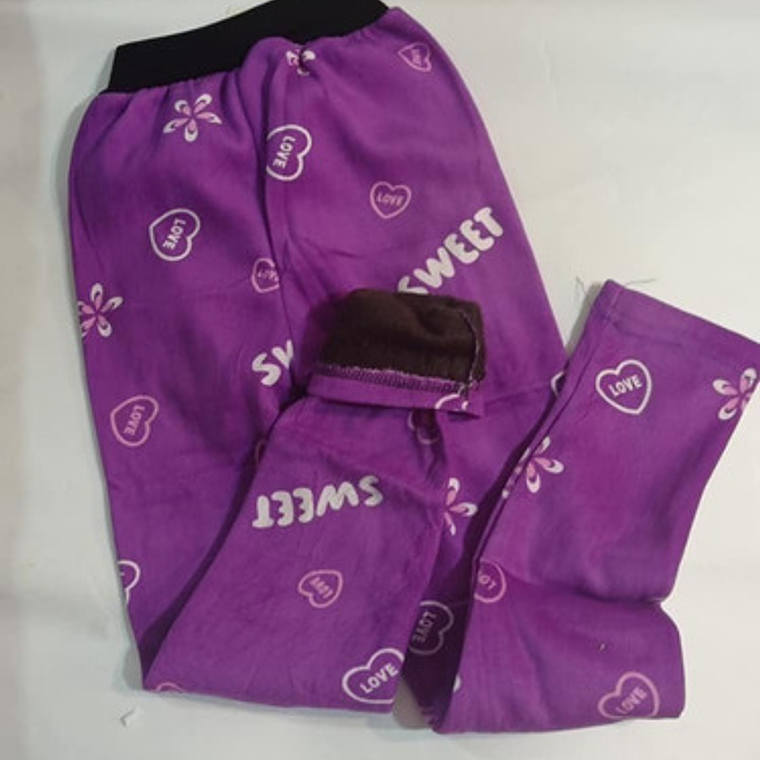 Pantalón De Polar Calentito Niño 2-4-6 Años 6