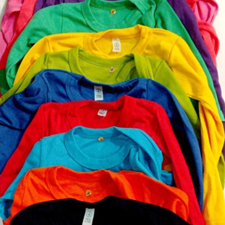 Pack 4 Camisetas De Algodón De Niñ@s (t2 A T12) 2