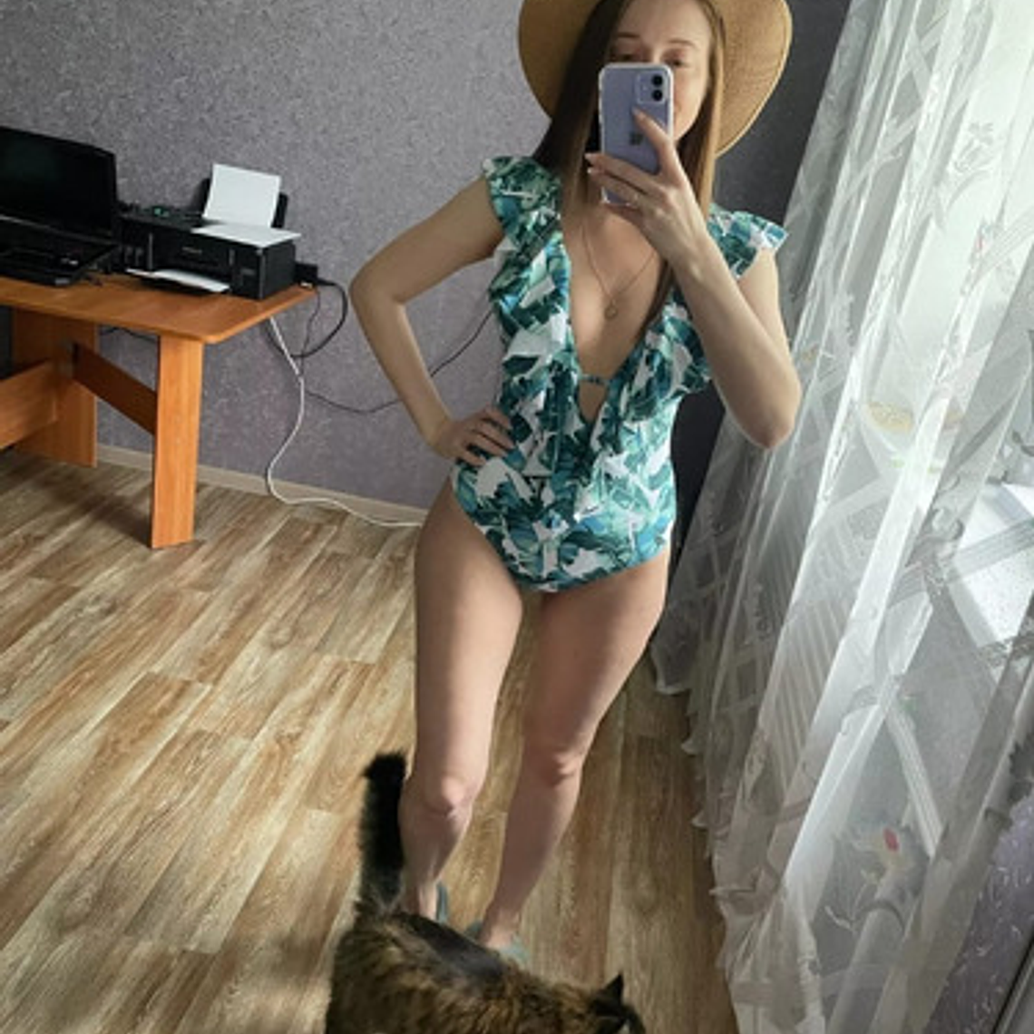 Traje De Baño Entero Corte V Profundo  18