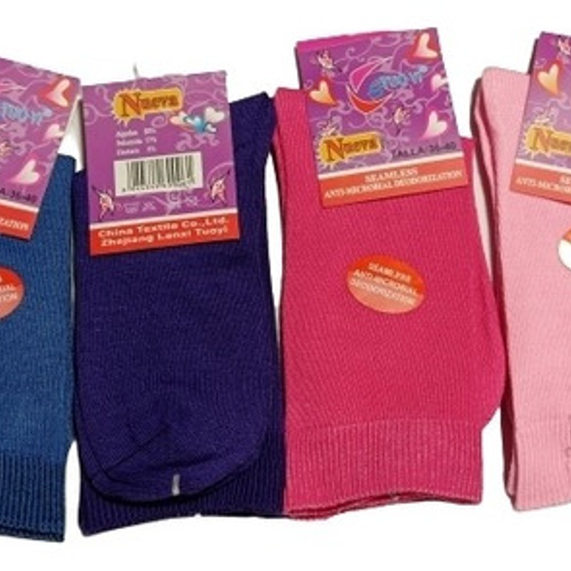 12 Pares Calcetines De Diabetico Mujer 1