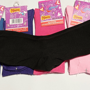 12 Pares Calcetines De Diabetico Mujer