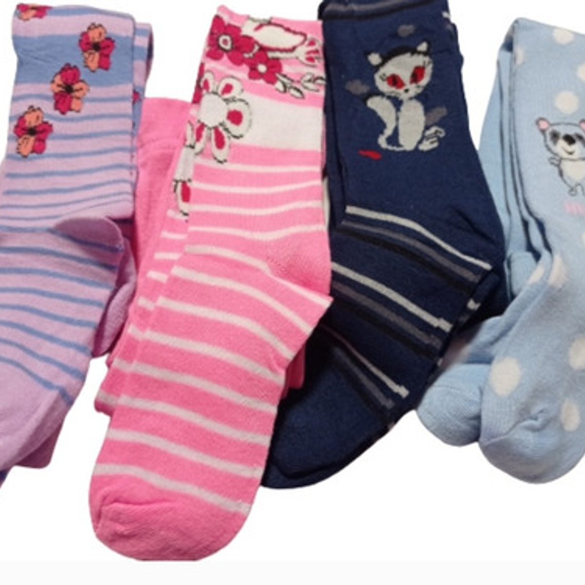 6 Panty Algodón Interior De Polar De Niña 1