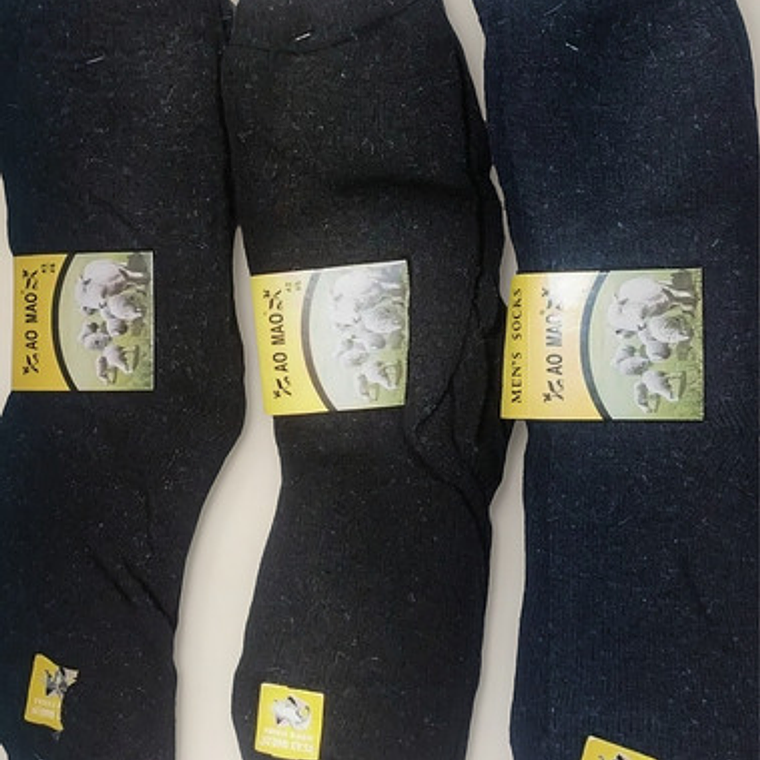 Calcetines Gruesos Invierno Hombre(24 Pares) 1